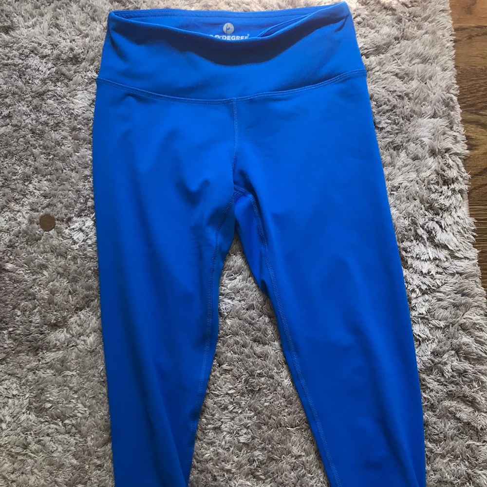 Blue leggings